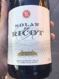 Solar de Ricot botella de vino